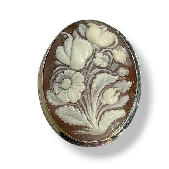 Spilla Mandile 1922 Donna Cammei  in Argento Conchiglia 2MSPCM163 - 2MSPCM163